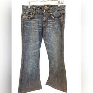 7 For All Mankind Flare  Jeans for Women Size 28